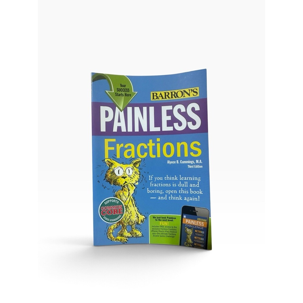 Painless Fractions (Barron's Painless), Cummings M.A., Alyece, Good Book